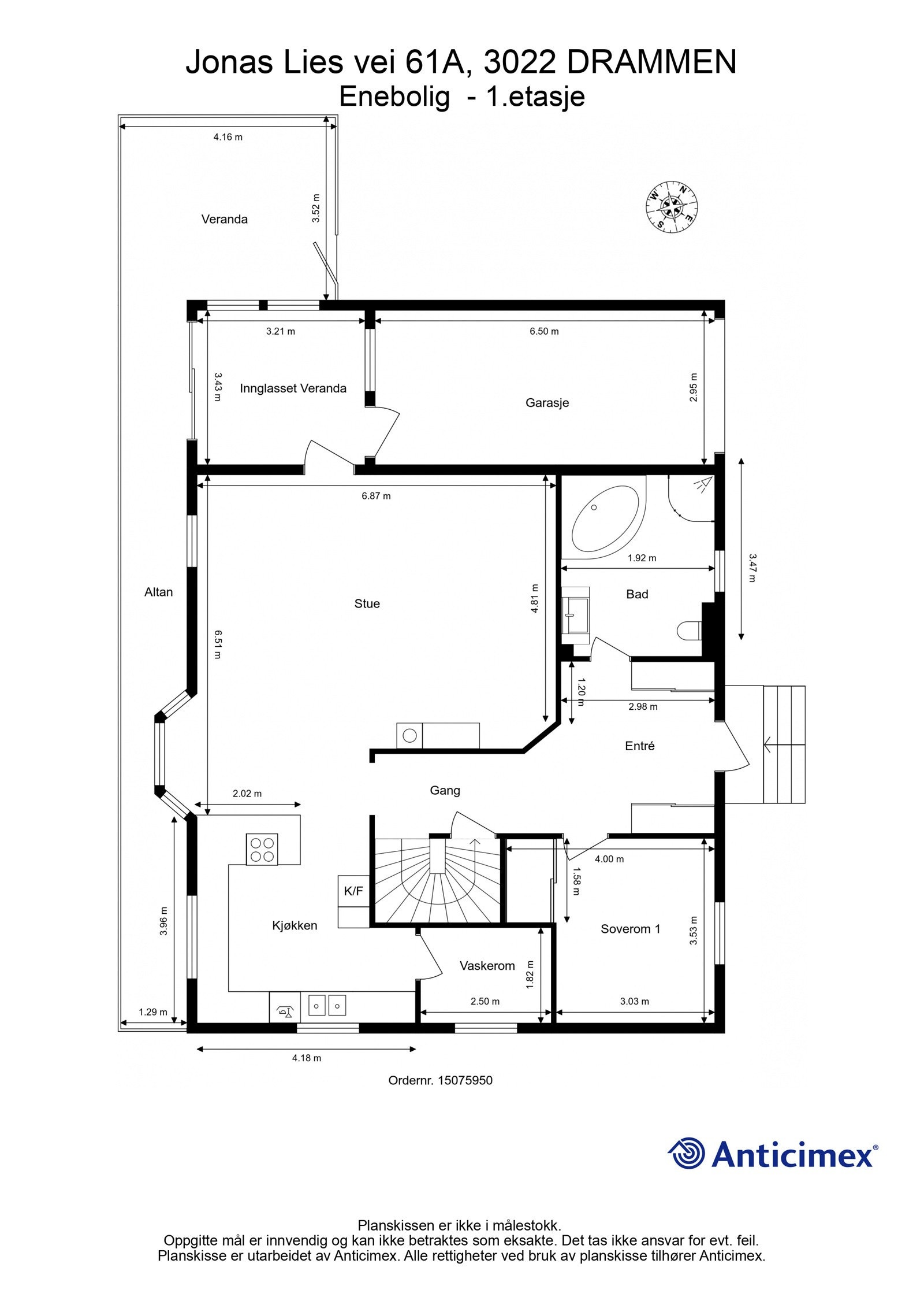 Plantegning-20637894-Enebolig - 1.etasje Galleribilde