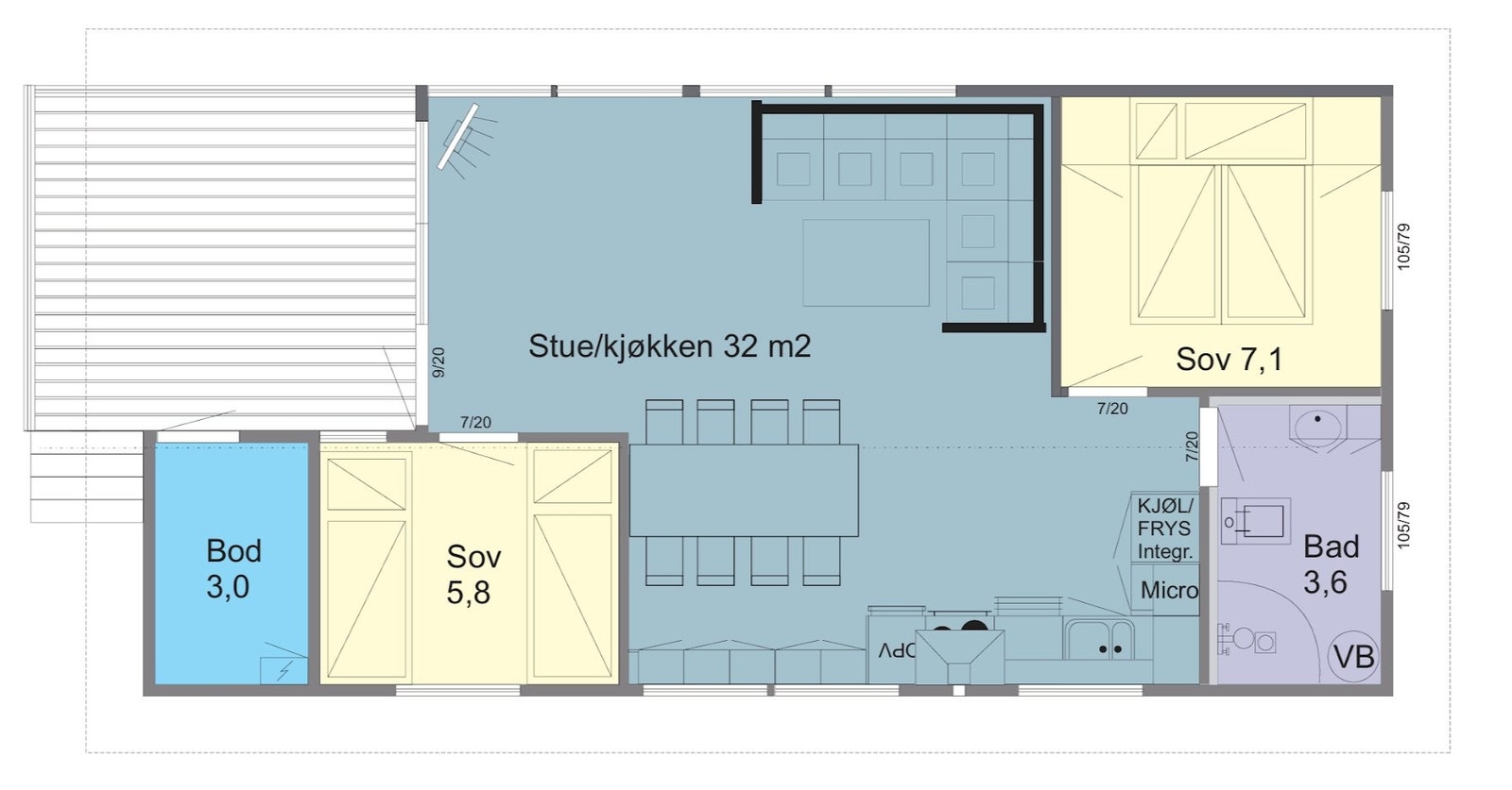 Planskisse Galleribilde