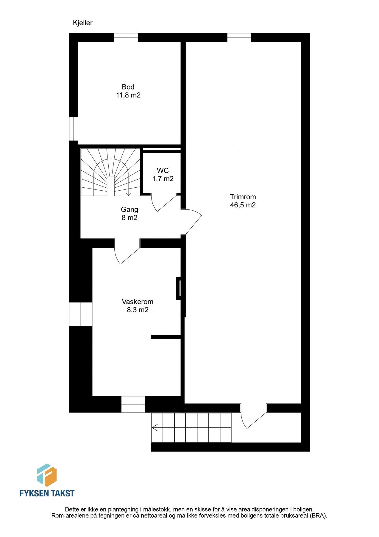 Planskisse. Galleribilde