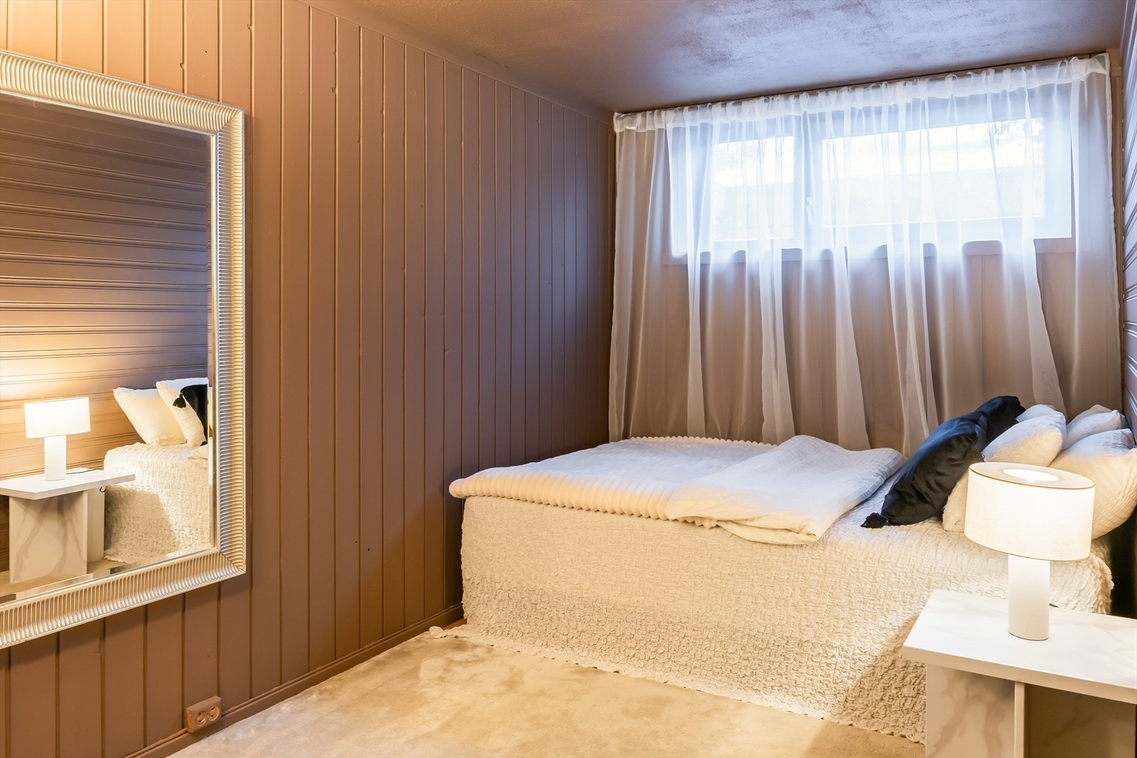 Rommet brukes i dag som gjesterom. Galleribilde