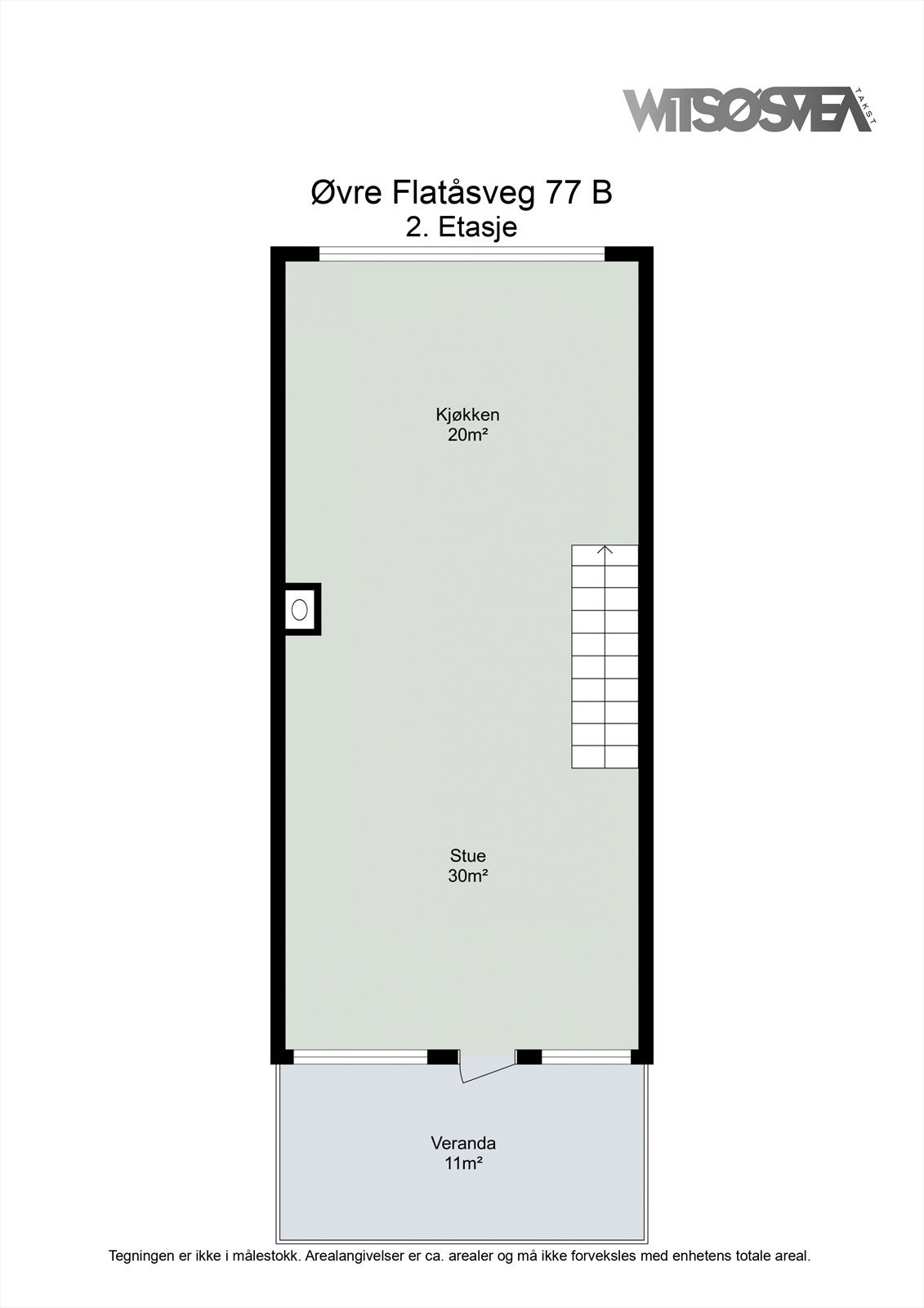 Planskisse 2. etasje. Galleribilde