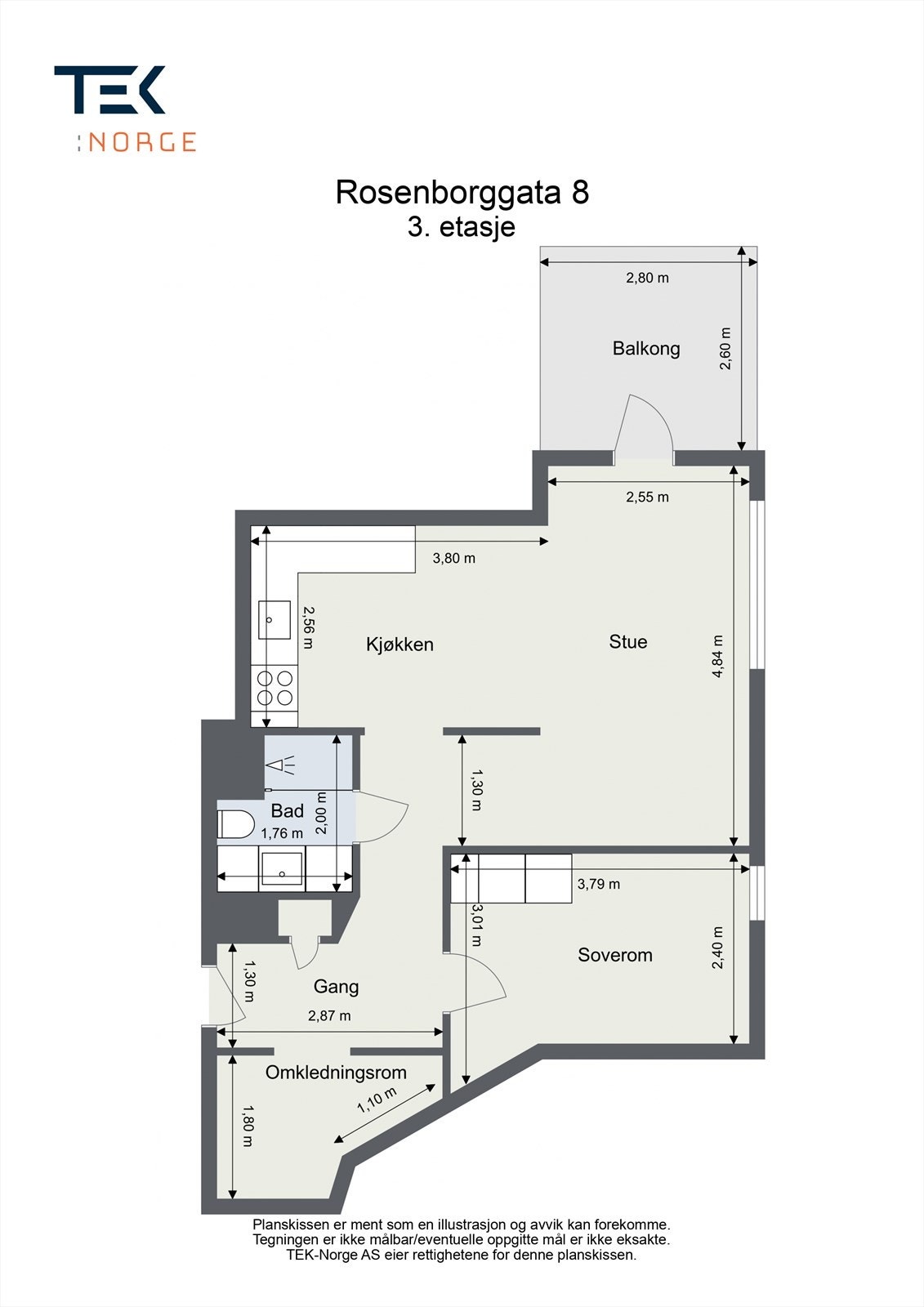 Plantegning. Galleribilde