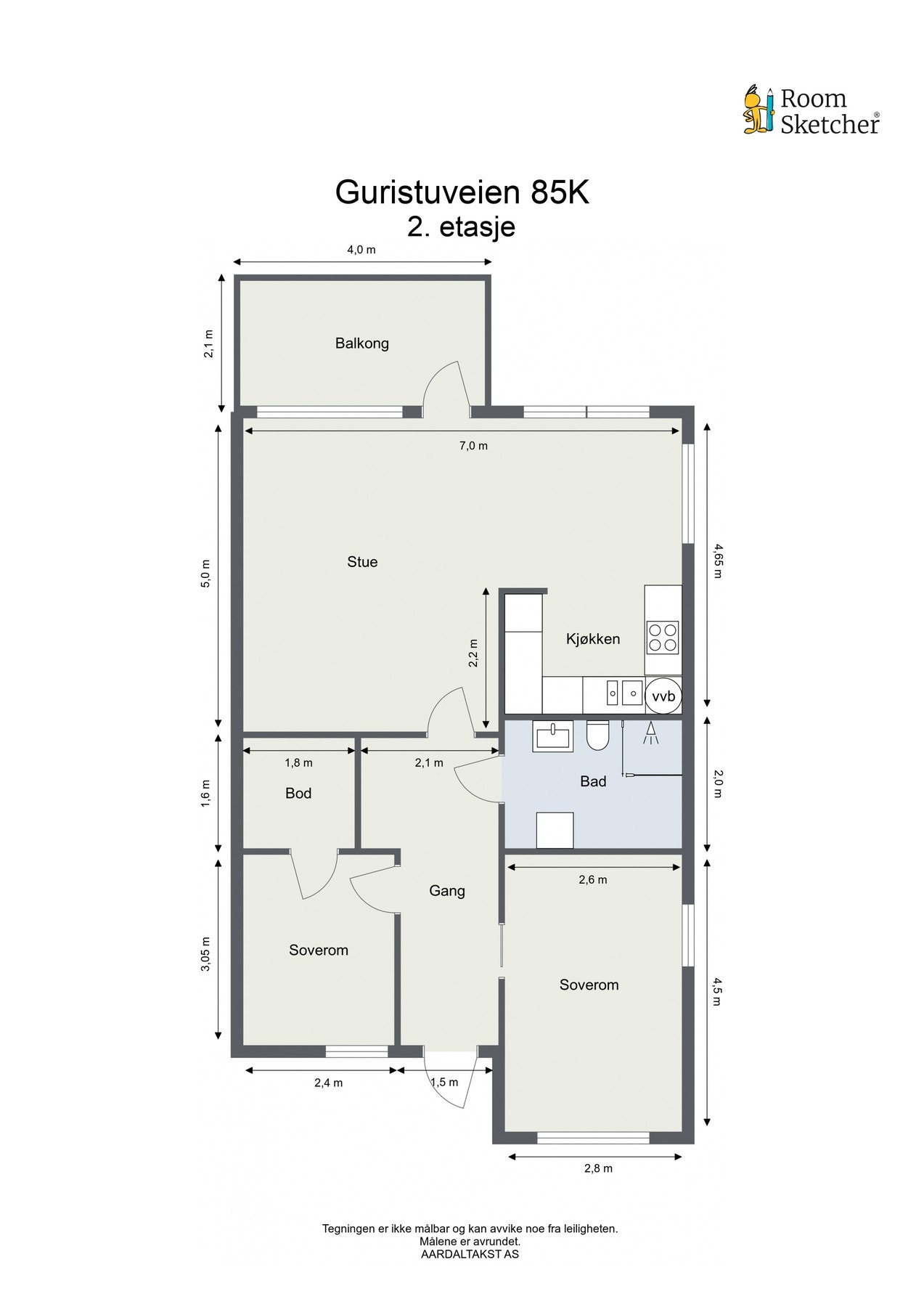 Planskisse. Galleribilde