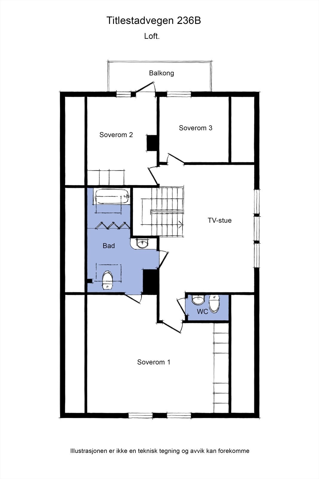 Plantegning 2. etg. Galleribilde
