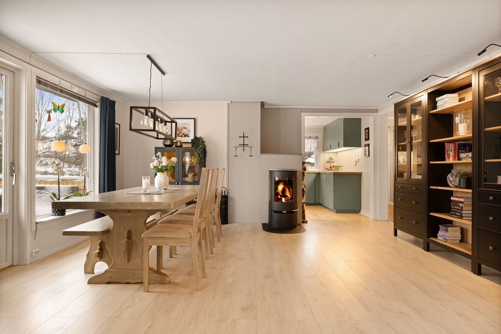 Det har blitt skiftet flere vinduer i senere år. Galleribilde