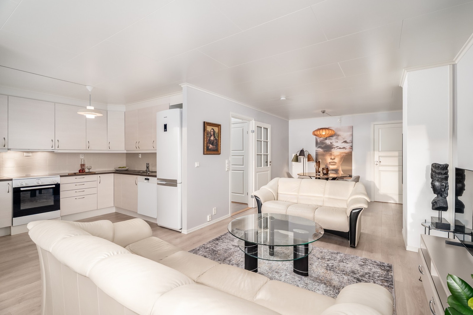 Denne boligen oppleves som pen og lys og har ingen TG3 i tillstandsrapporten. Galleribilde