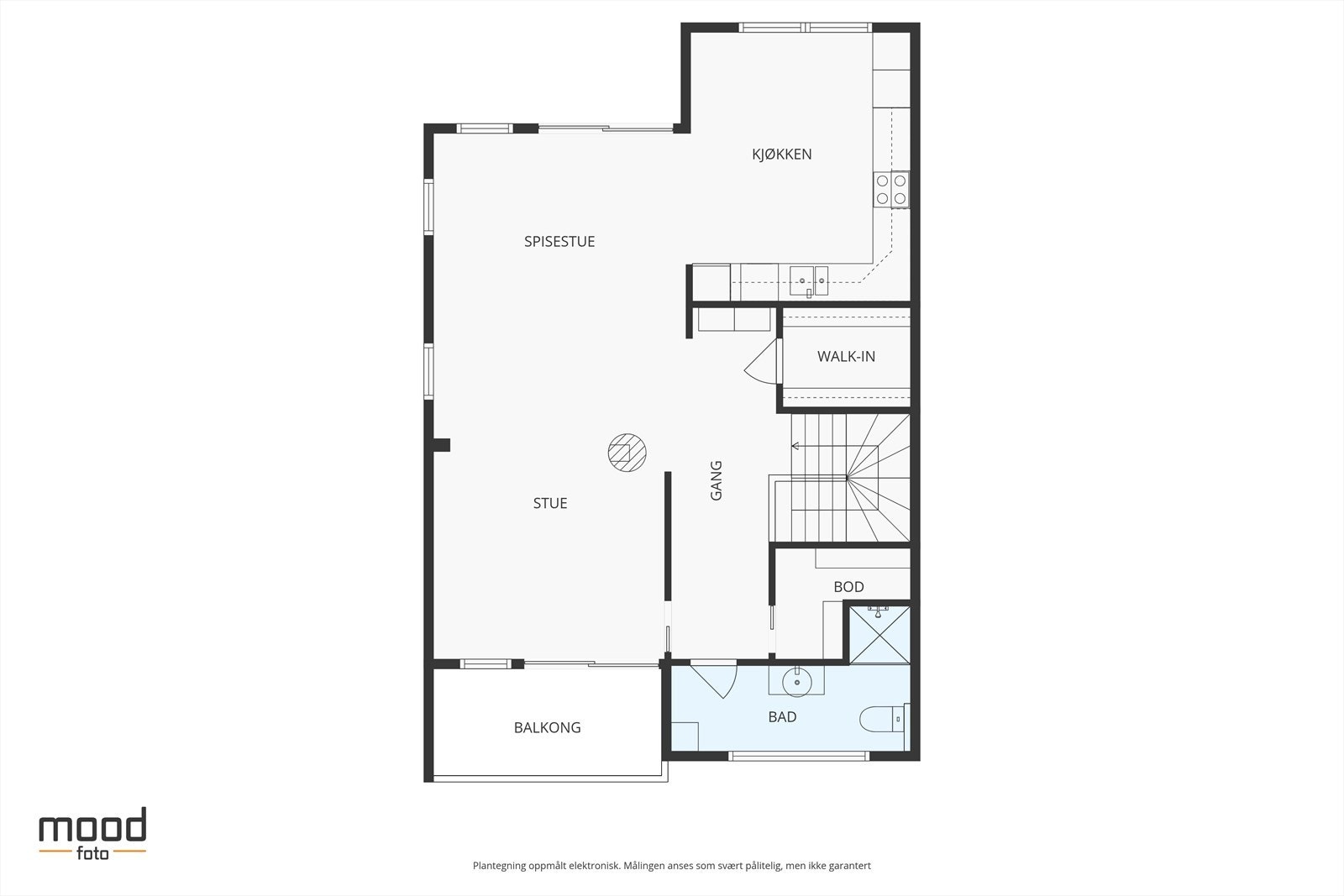 Plantegning 2.etasje | Fana Sparebank Eiendom Galleribilde
