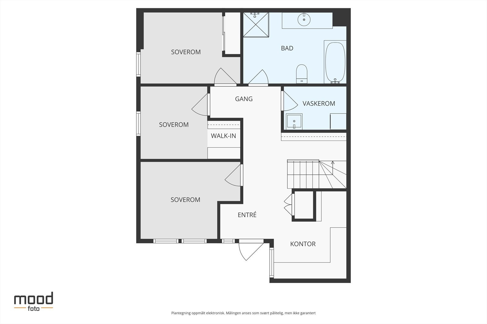 Plantegning 1.etasje | Fana Sparebank Eiendom Galleribilde