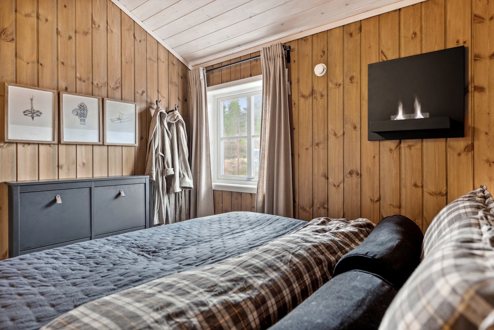 Trivelig soverom Galleribilde