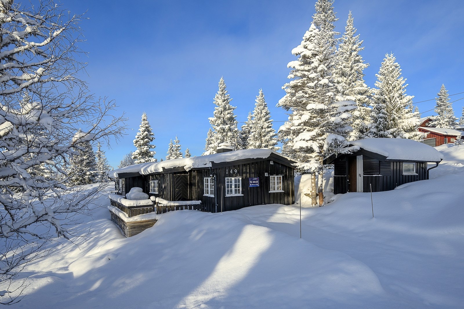 Velkommen til Rømåsen 149! Koselig hytte i populære omgivelser. Foto: Lars Marius Bækkevold. Galleribilde