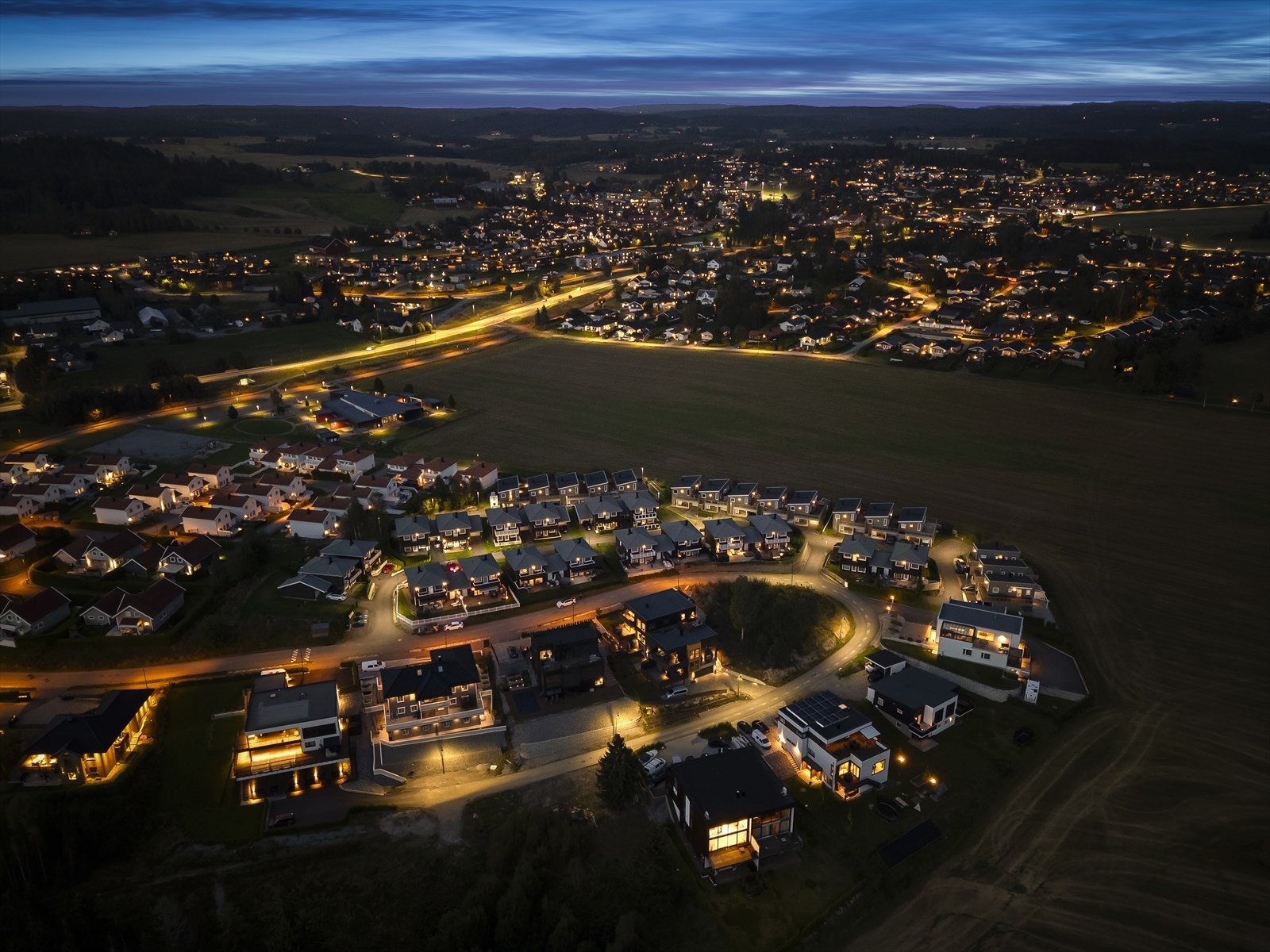 Dronefoto Galleribilde