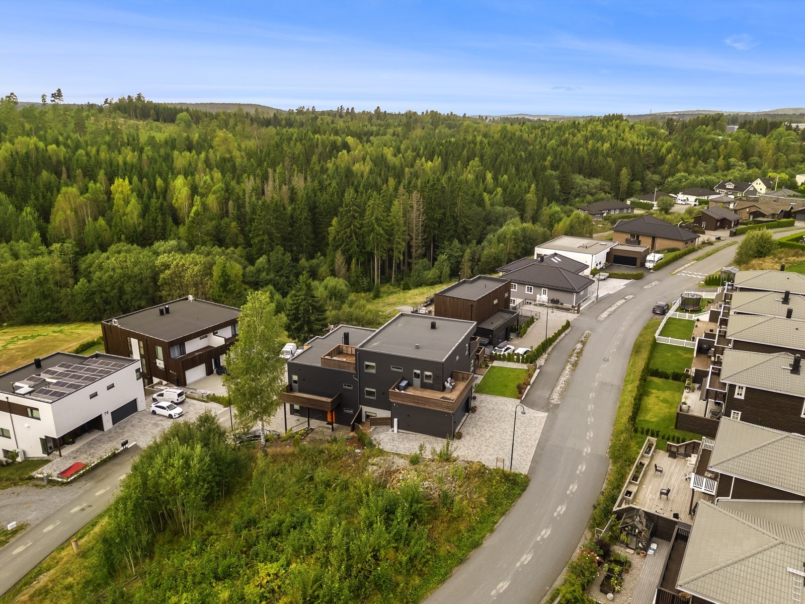 Dronefoto Galleribilde