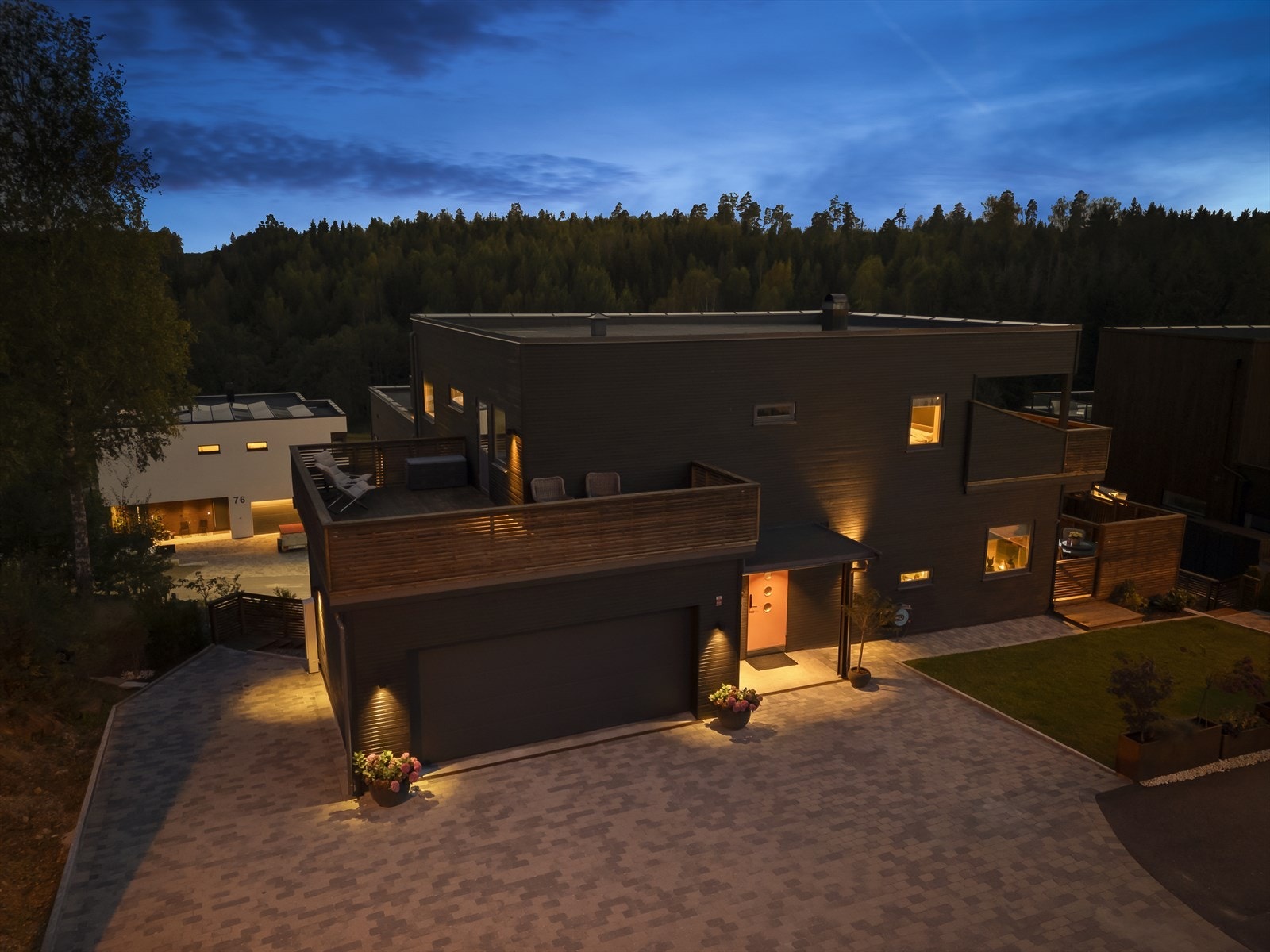 Dronefoto Galleribilde