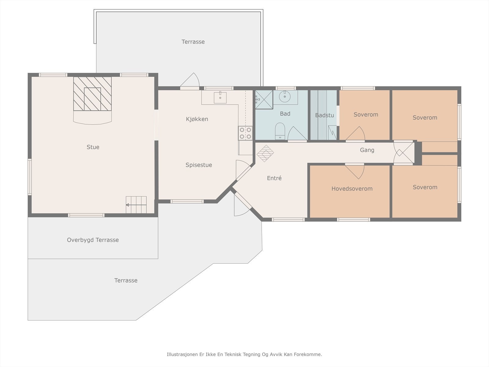 Plantegning. Galleribilde