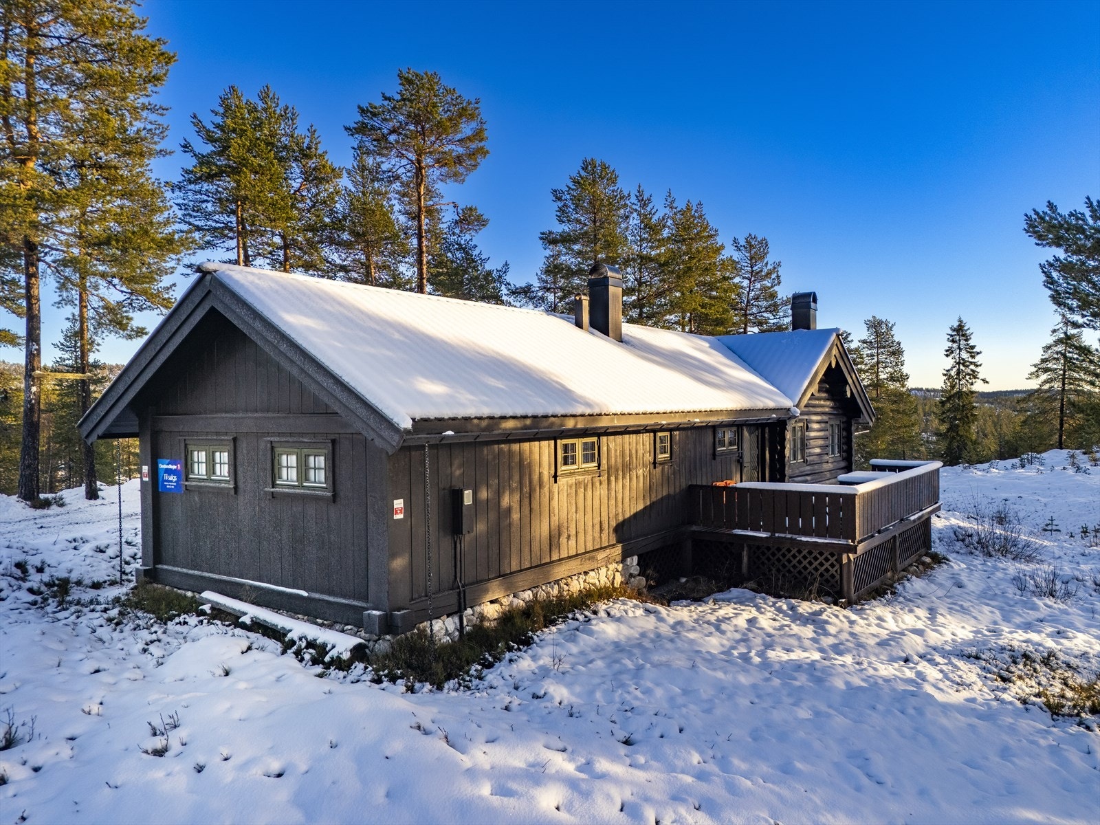 Med naturen rett utenfor vinduet, ligger alt til rette for at barna kan utforske, leke og oppleve ekte friluftsliv - året rundt. Galleribilde