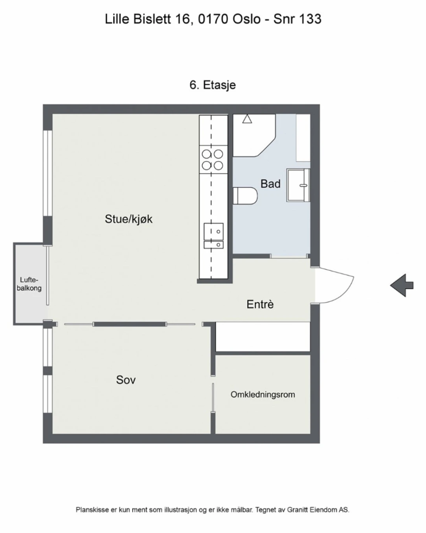 Plantegning. Galleribilde