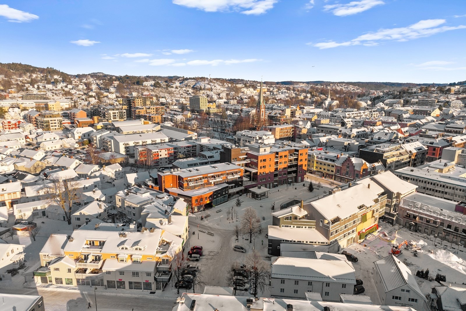 Sentral beliggenhet i Sandefjord Galleribilde