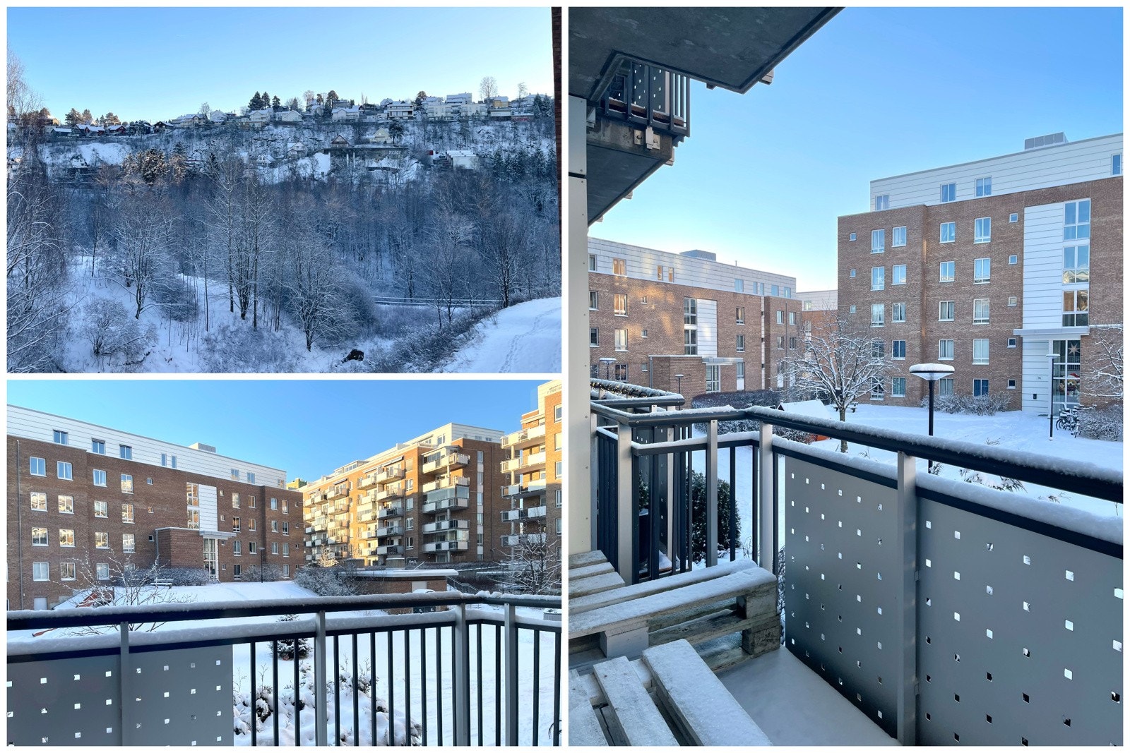 Vinteren har kommet til Etterstadkroken. Galleribilde