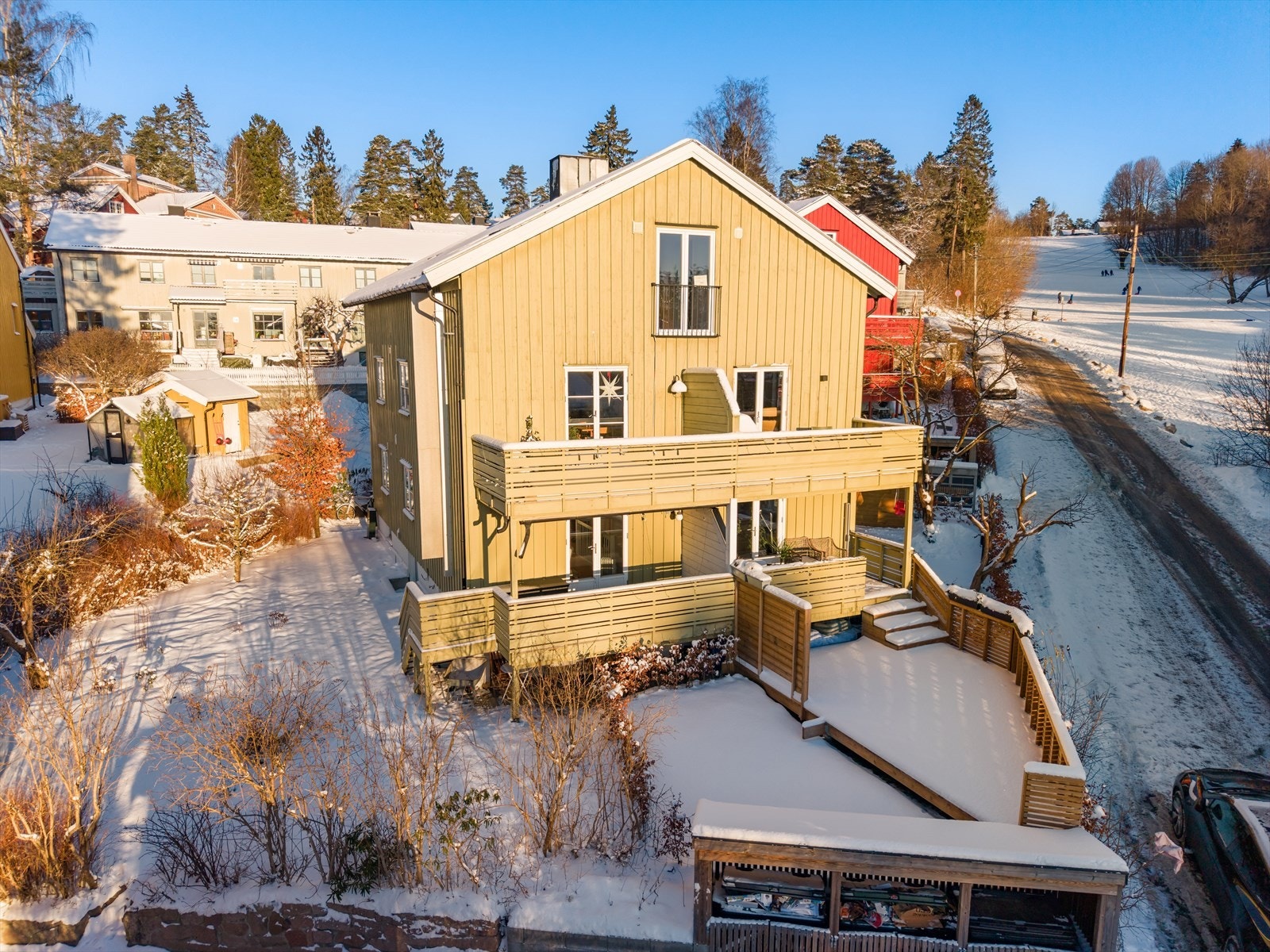 Boligen ligger rett ved Havnabakken park Galleribilde