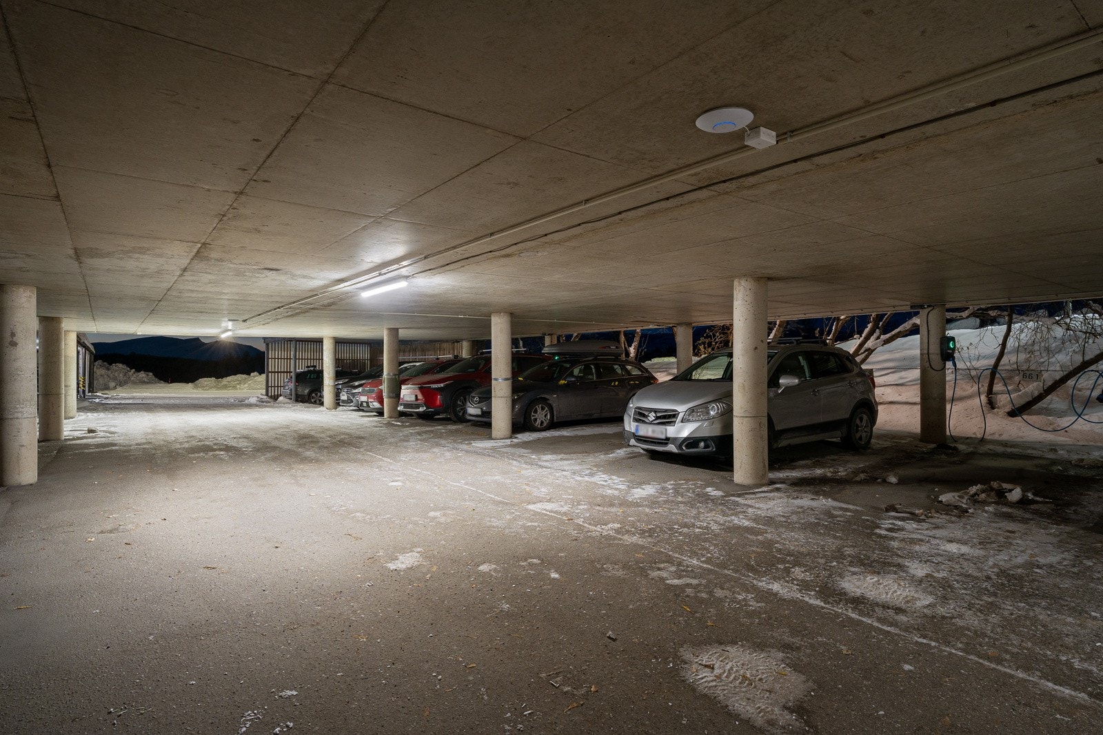 Det medfølger fast p-plass i parkeringsanlegget. Galleribilde