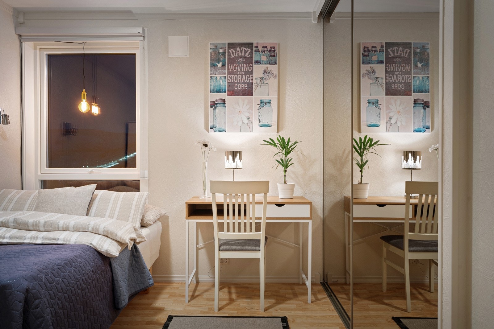 Med beliggenhet på øverste rekke vender alle soverommene ut mot stille og rolige omgivelser. Galleribilde