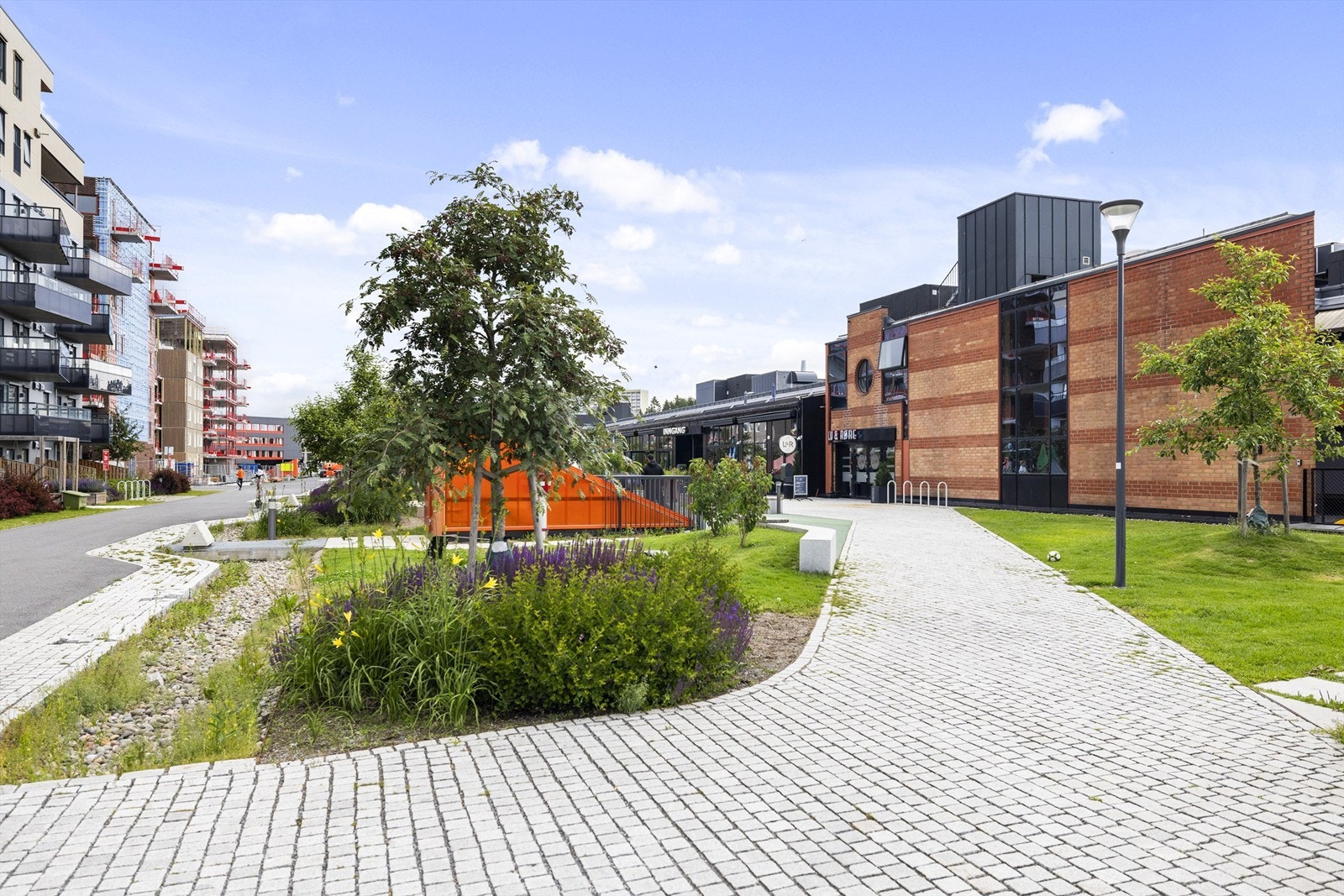 Kort avstand til butikker, restauranter og kafeer Galleribilde