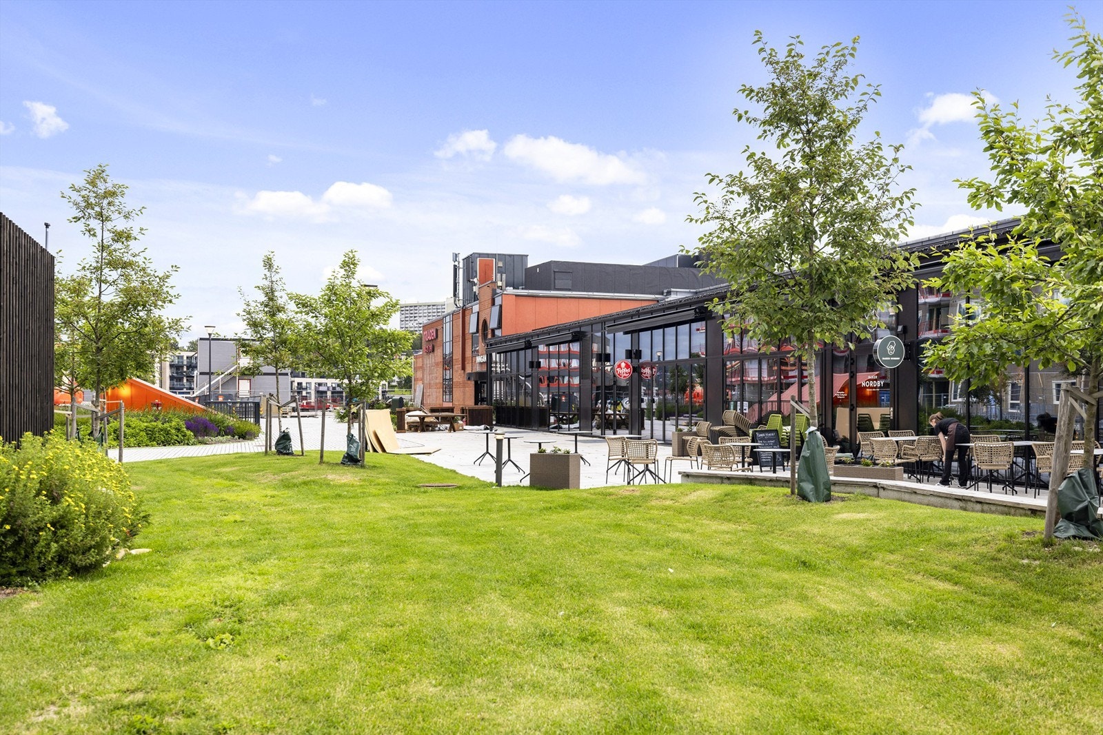 Kort avstand til butikker, restauranter og kafeer Galleribilde