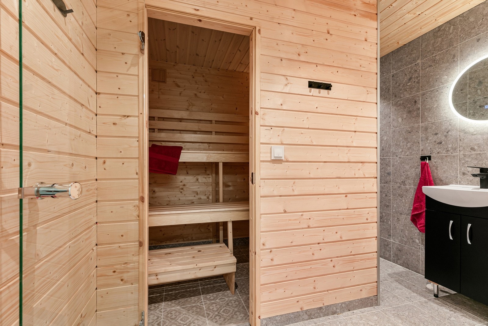 Badstue innredet i 2025 Galleribilde