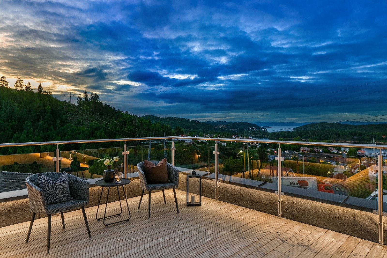 Kveldsstemning Galleribilde