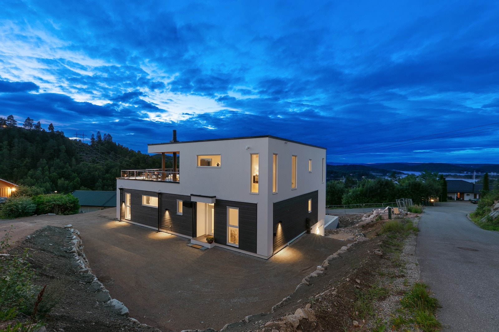 Kveldsstemning Galleribilde