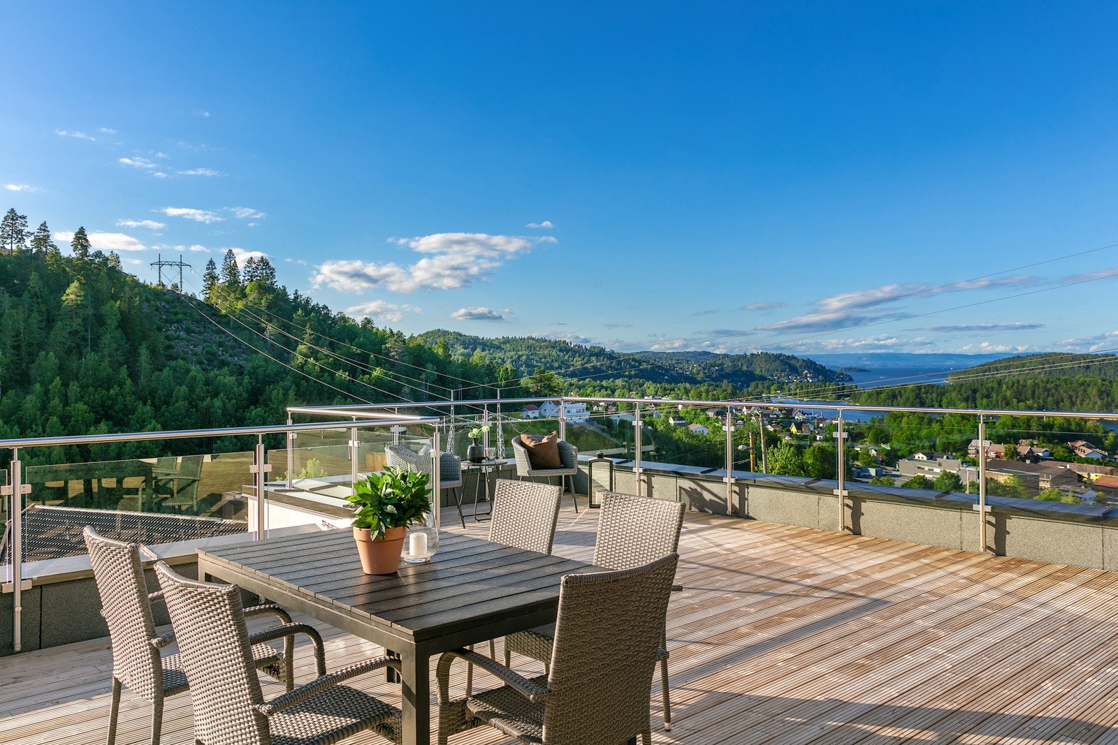 Takterrasse Galleribilde