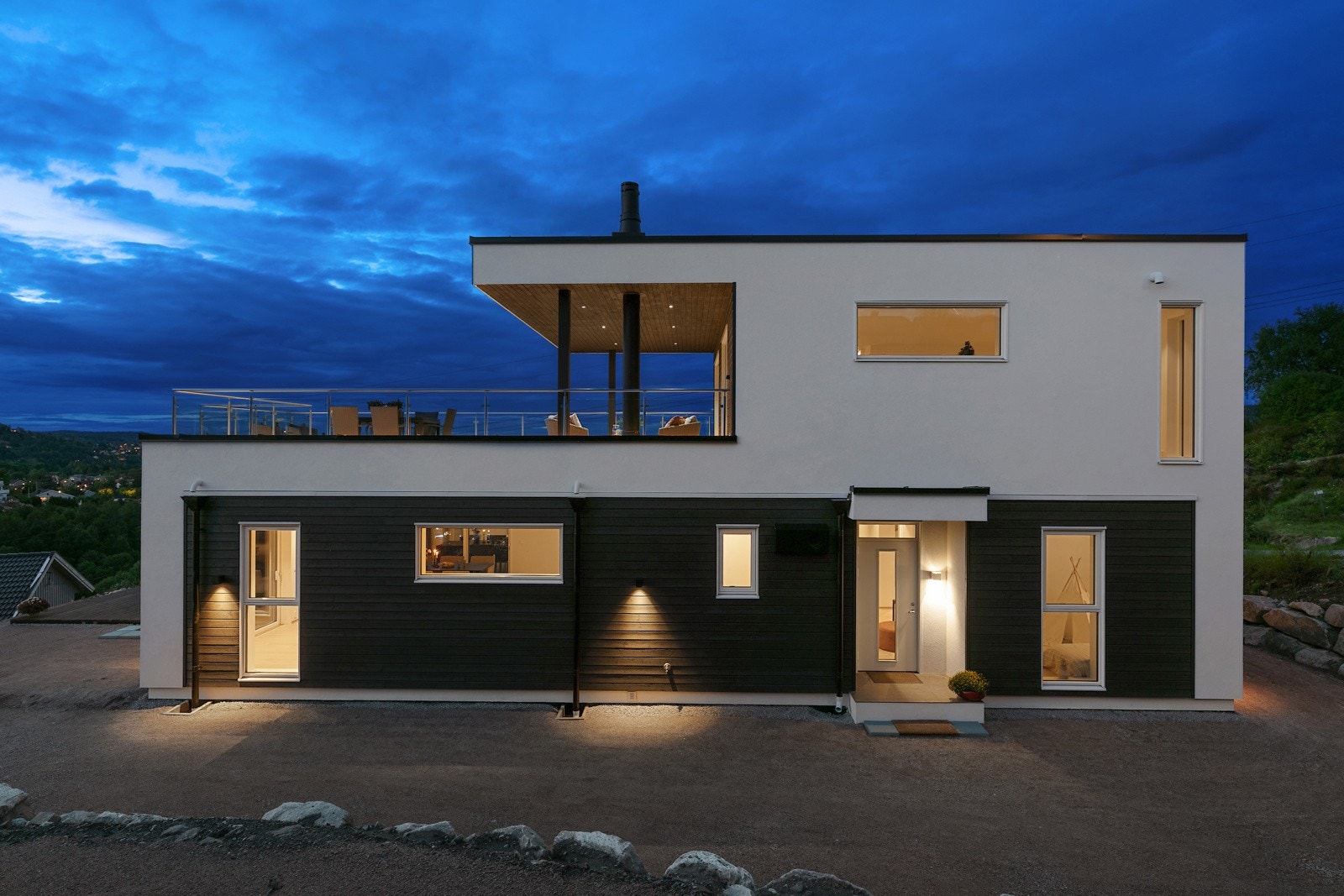 Kveldsstemning Galleribilde