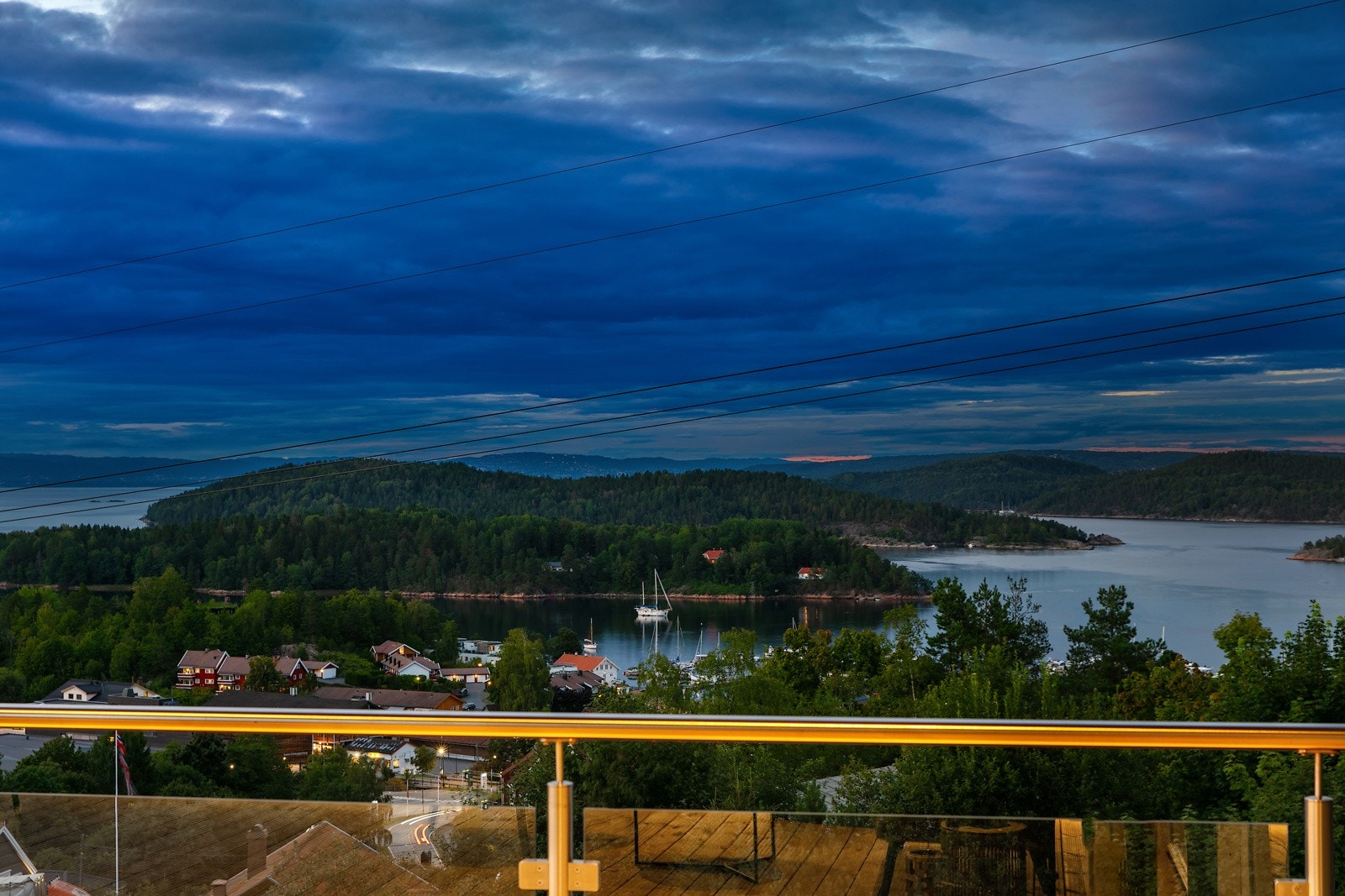 Kveldsstemning Galleribilde