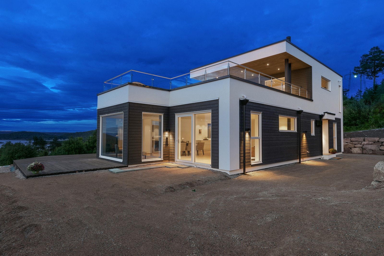 Kveldsstemning Galleribilde