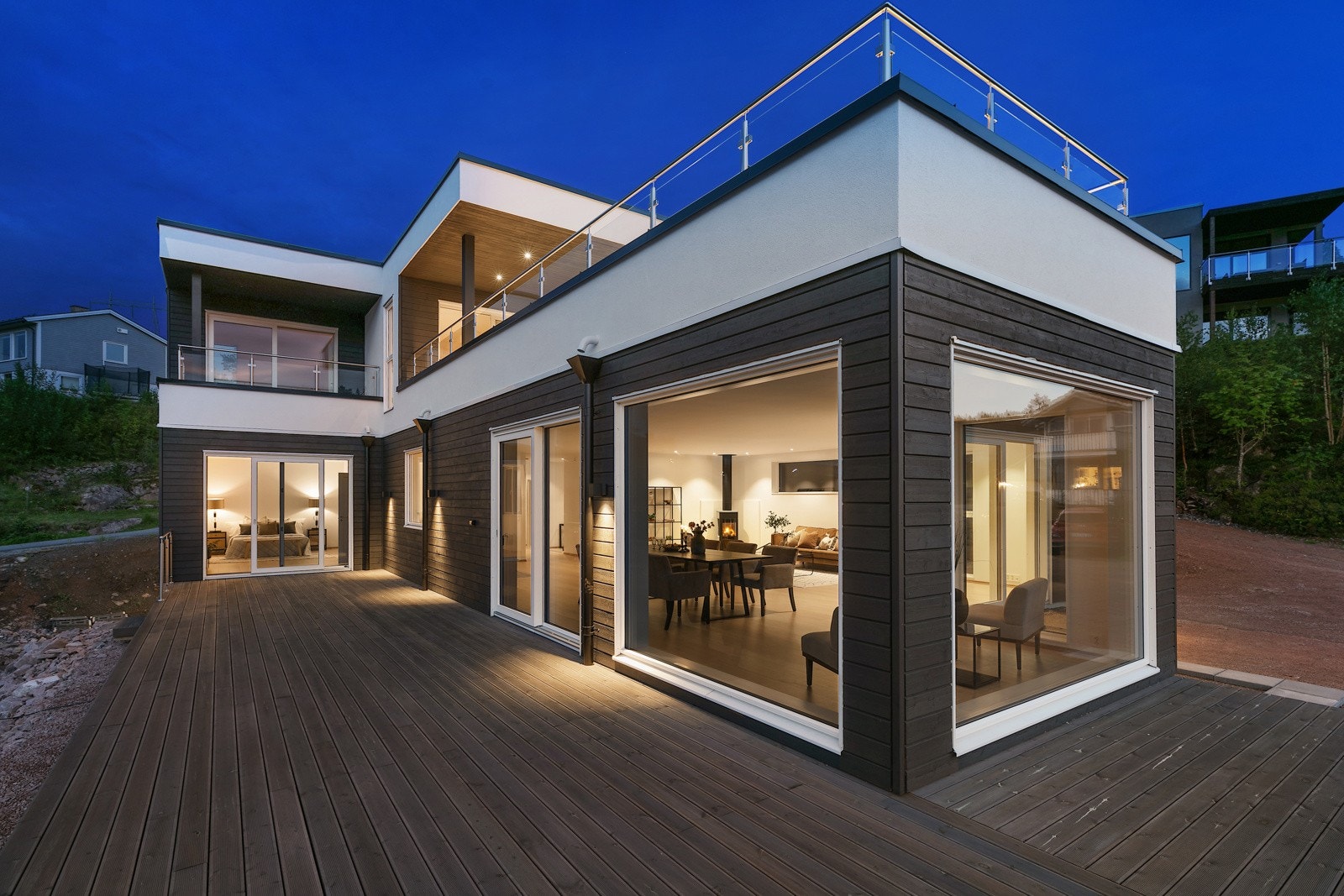 Kveldsstemning Galleribilde