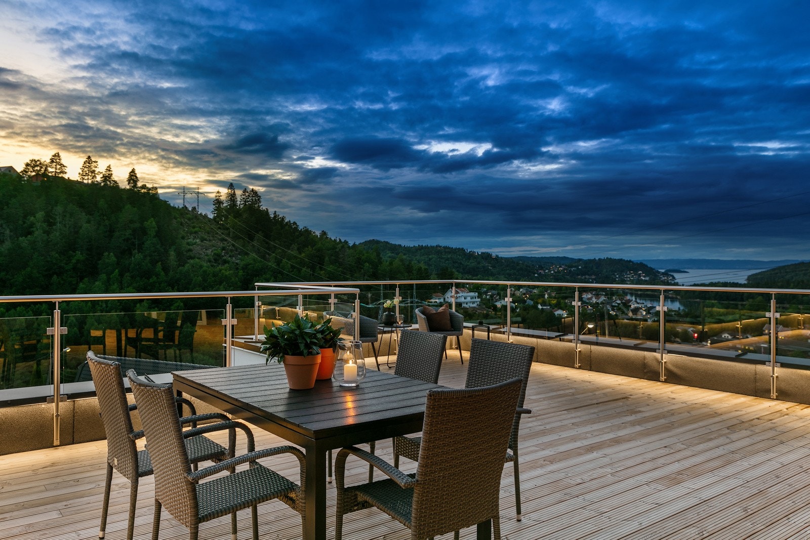 Kveldsstemning Galleribilde