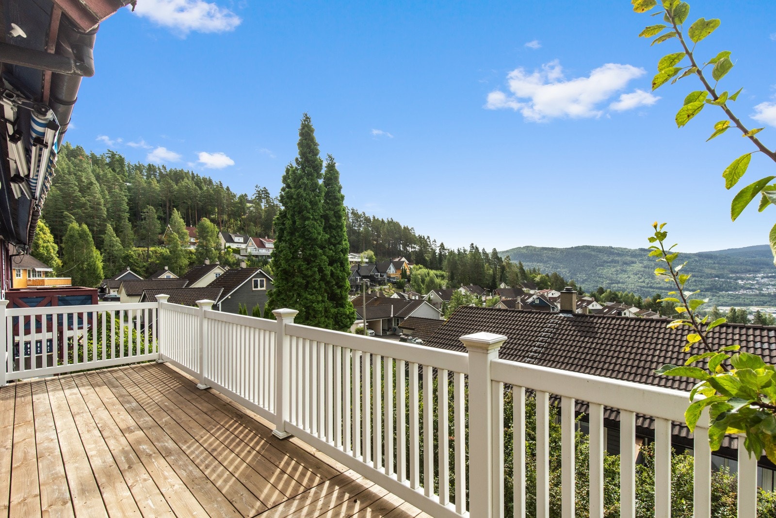 Her kan du nyte en kopp kaffe om morgenen. Galleribilde