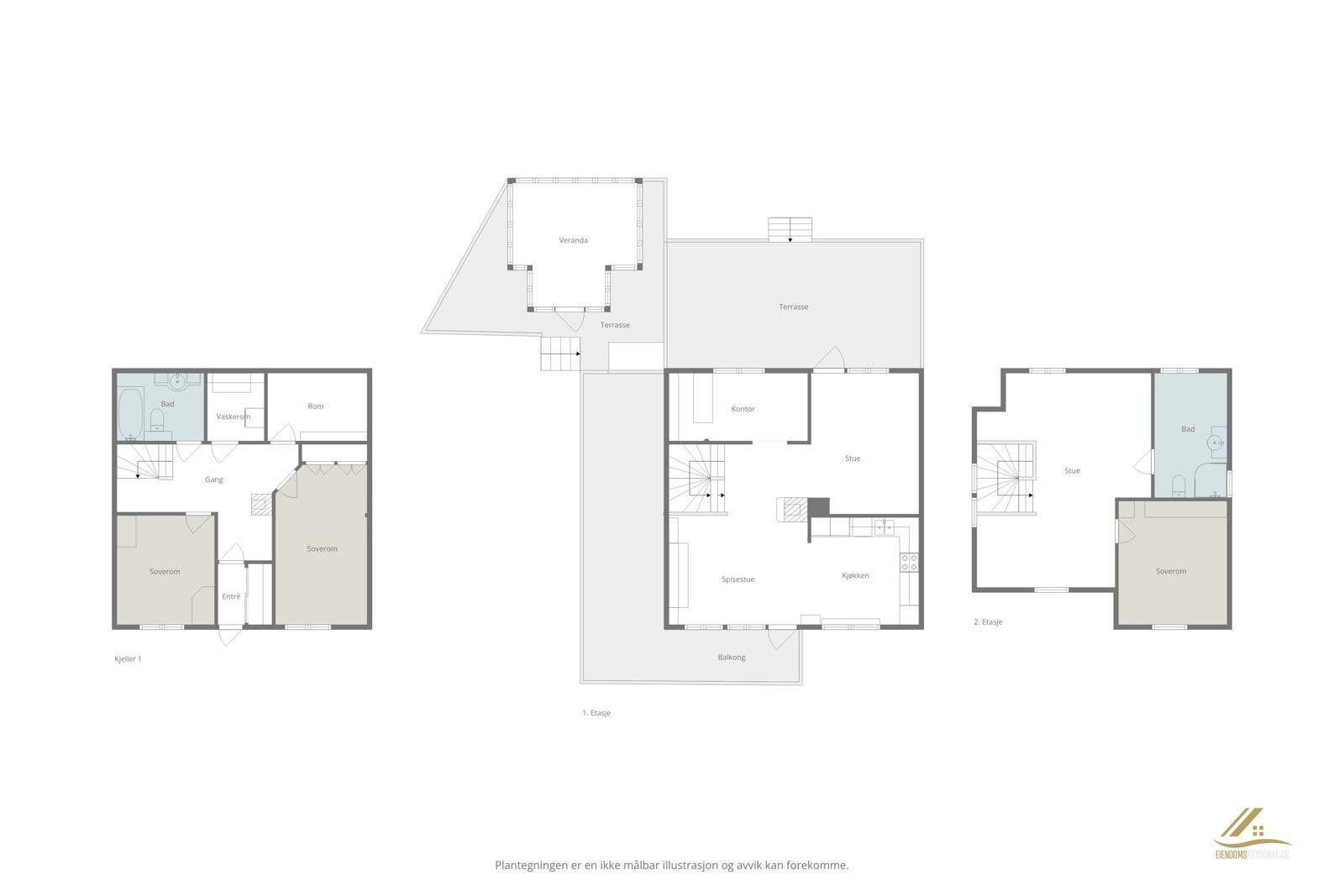 Plantegninger. Galleribilde