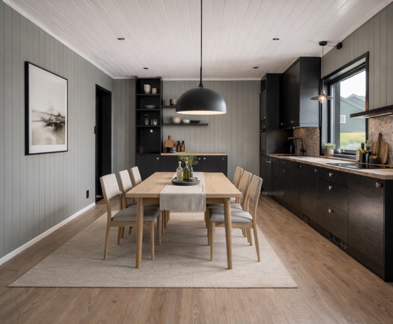 Digitalt møbelert. Galleribilde