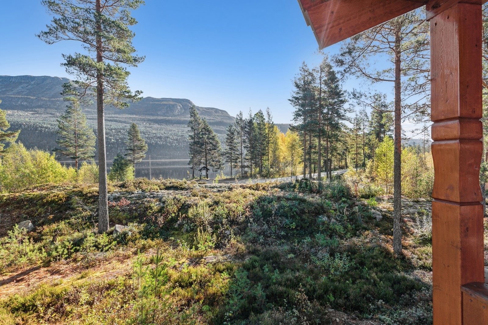 Her får du naturens beste utsikt rett utenfor døren! Galleribilde