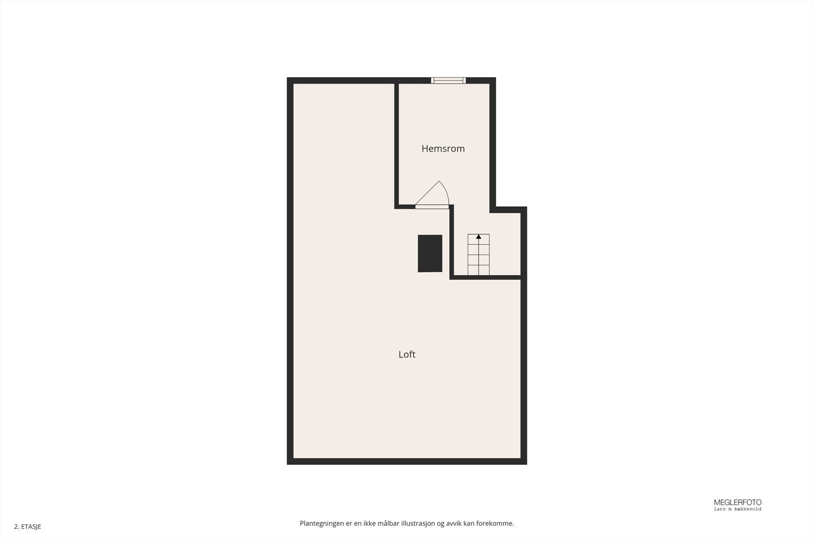 Planskisse over hemsen. Galleribilde