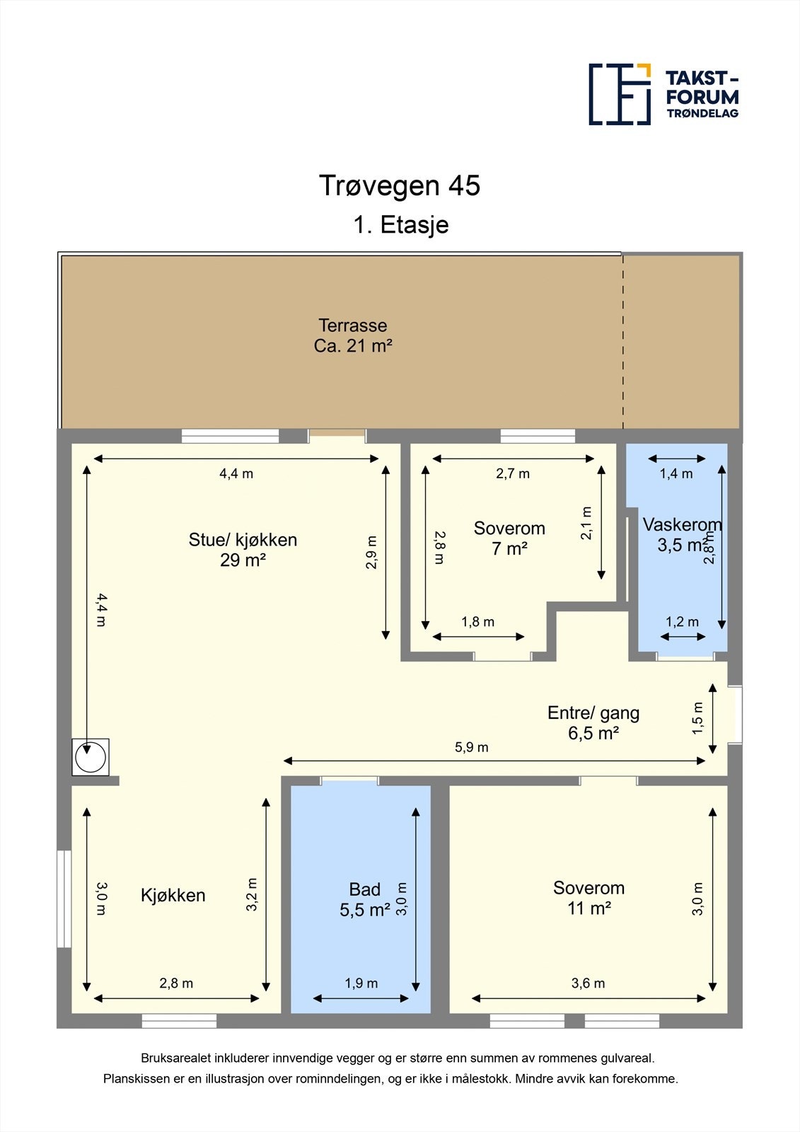 Plantegning. Galleribilde