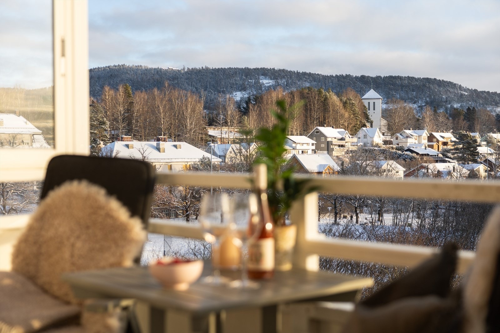 Her kan varme sommerkvelder nytes. Galleribilde