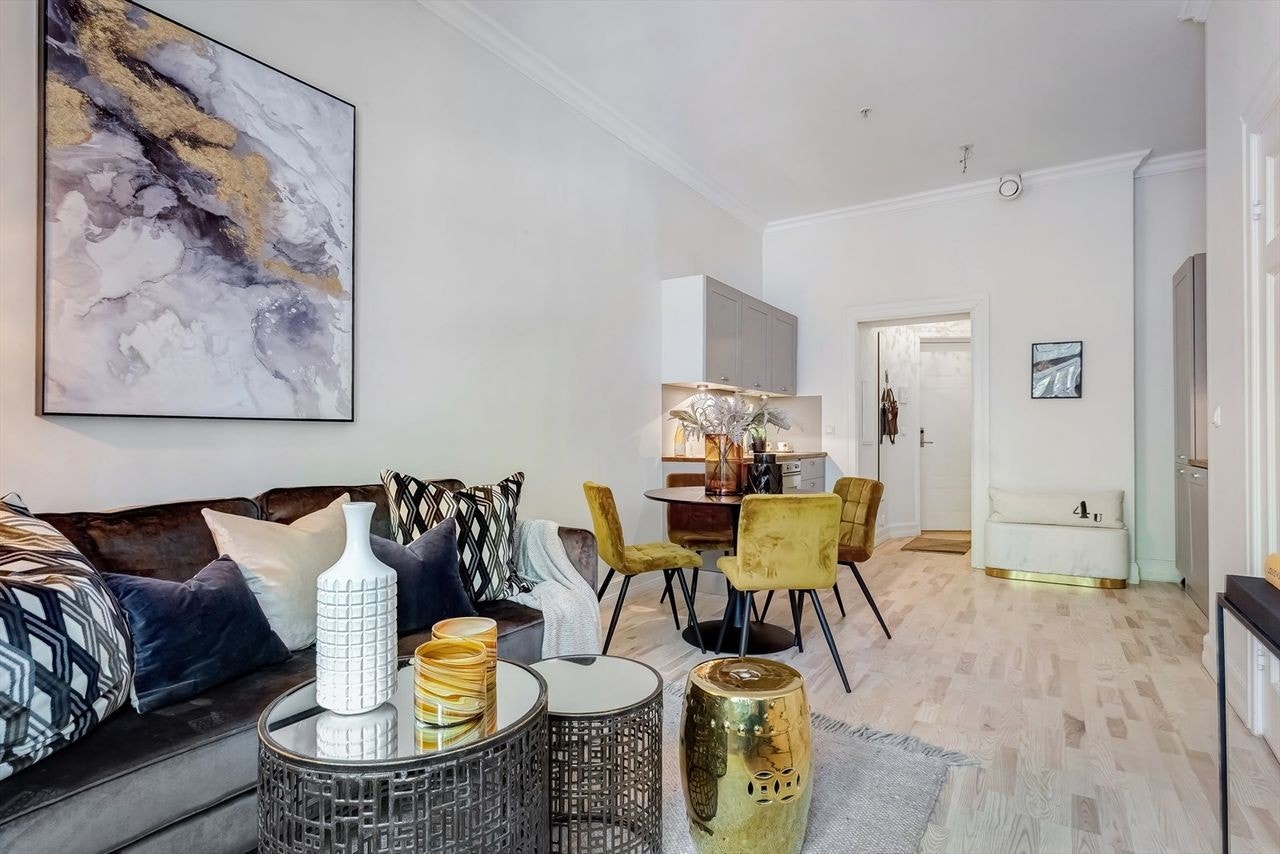 En lys og arealeffektiv 2-roms selveier med attraktiv beliggenhet på Frogner. Galleribilde