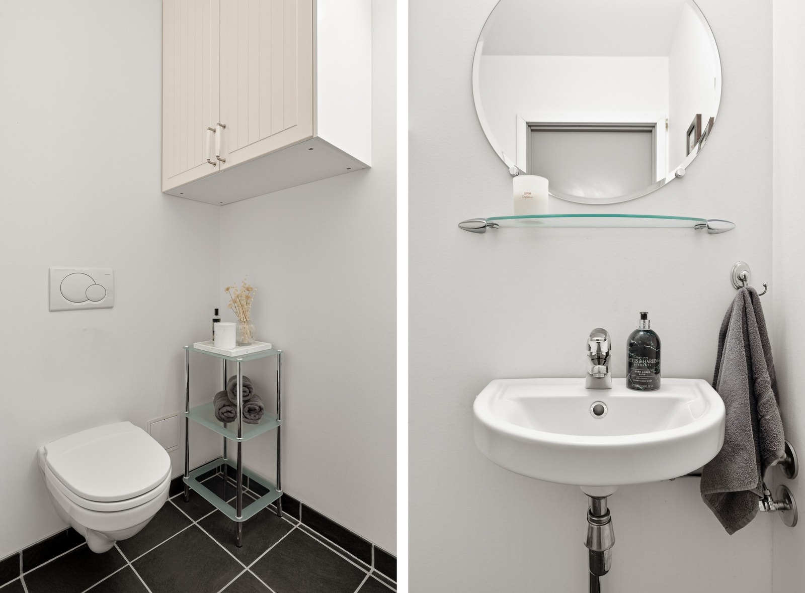 Etasjens toalettrom. Galleribilde