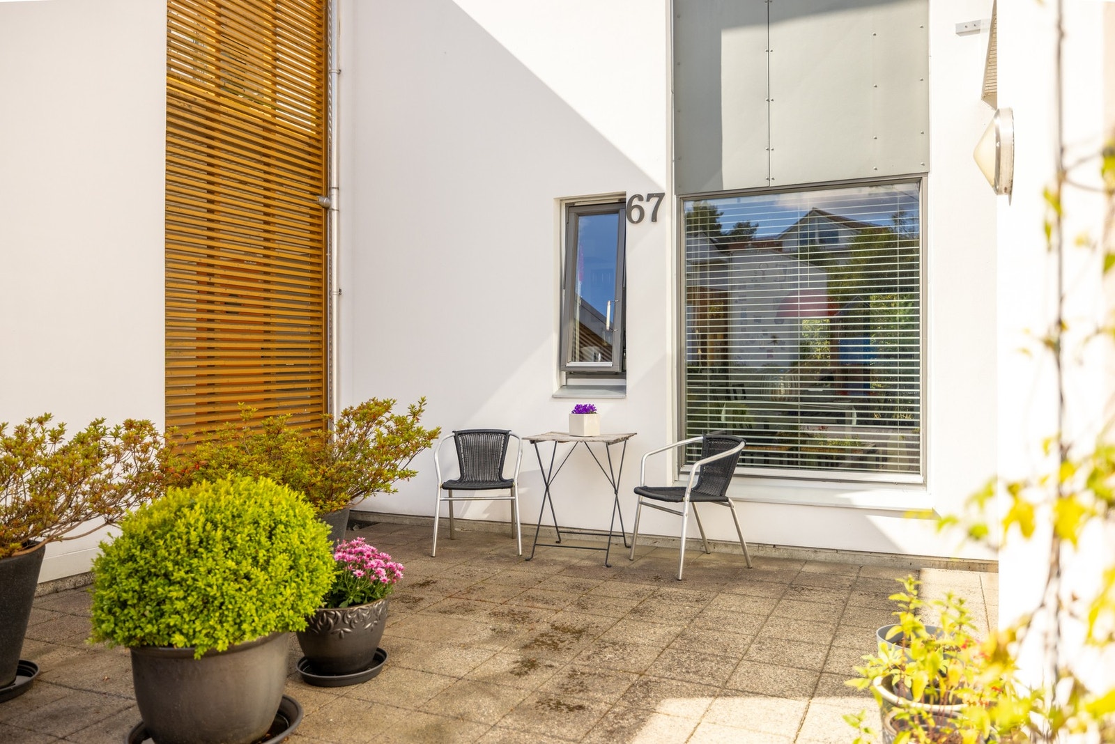 Mulighet for koselig sitteområdet inngangen. Galleribilde