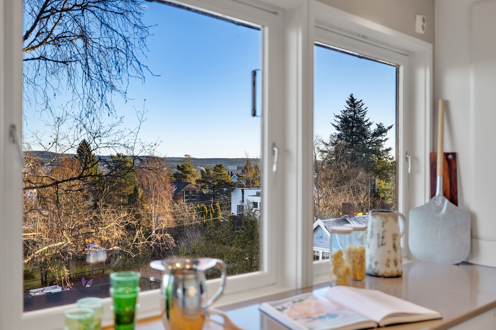 Flott utsikt. Galleribilde