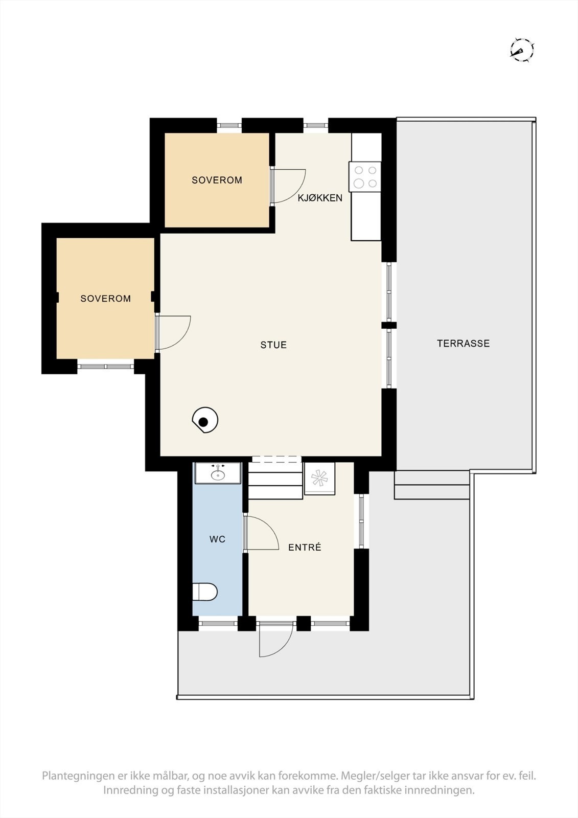 Plantegninger - Toppenvegen 46 Galleribilde