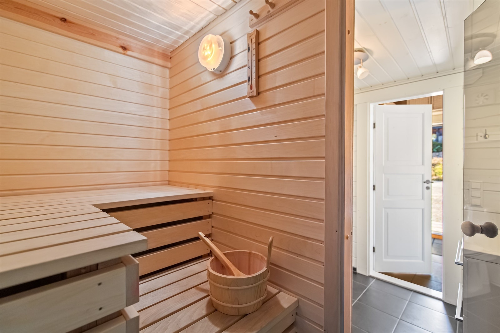 Badstuen i tilknytning til badet Galleribilde