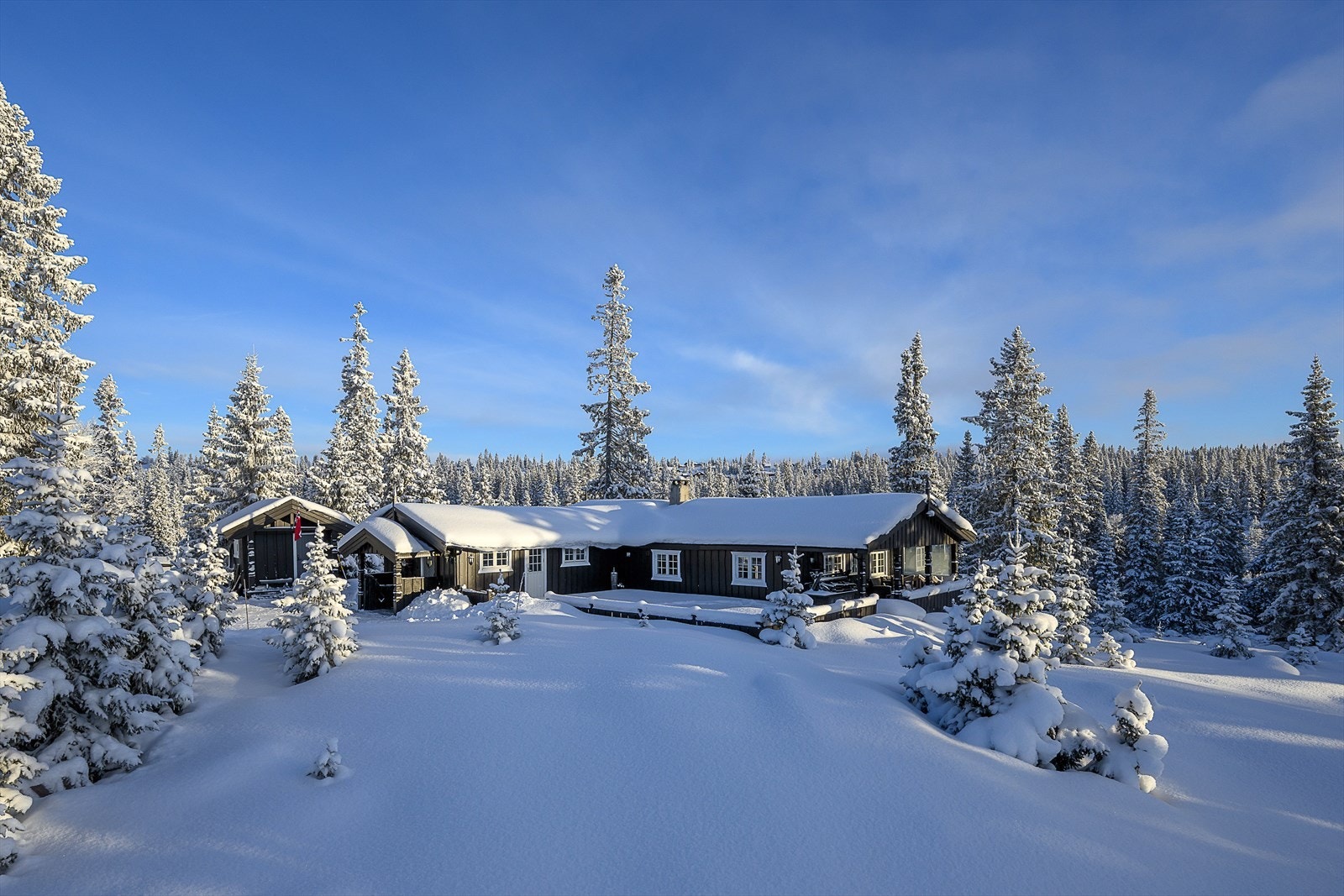 Velkommen til Sjusjøen-Brøttum 2372! Foto: Lars Marius Bækkevold. Galleribilde